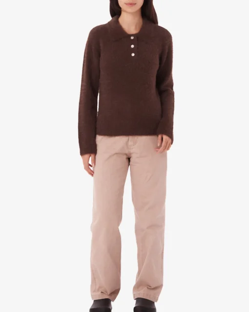 Fashion ESME POLO SWEATER Women Sweaters