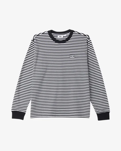 Hot EST. WORKS EYES LS STRIPE Knits