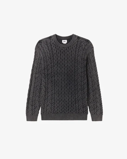 Hot FADED WASH SWEATER Sweaters