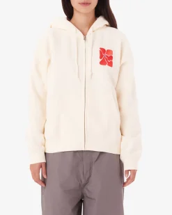 Sale FLORA ZIP HOOD Women Sweatshirts