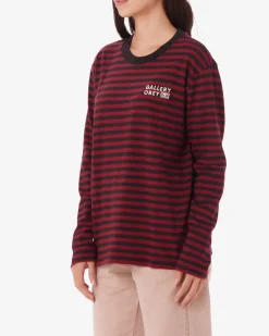 Clearance GALLERY LS STRIPE Women Tops
