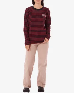Clearance GALLERY LS STRIPE Women Tops