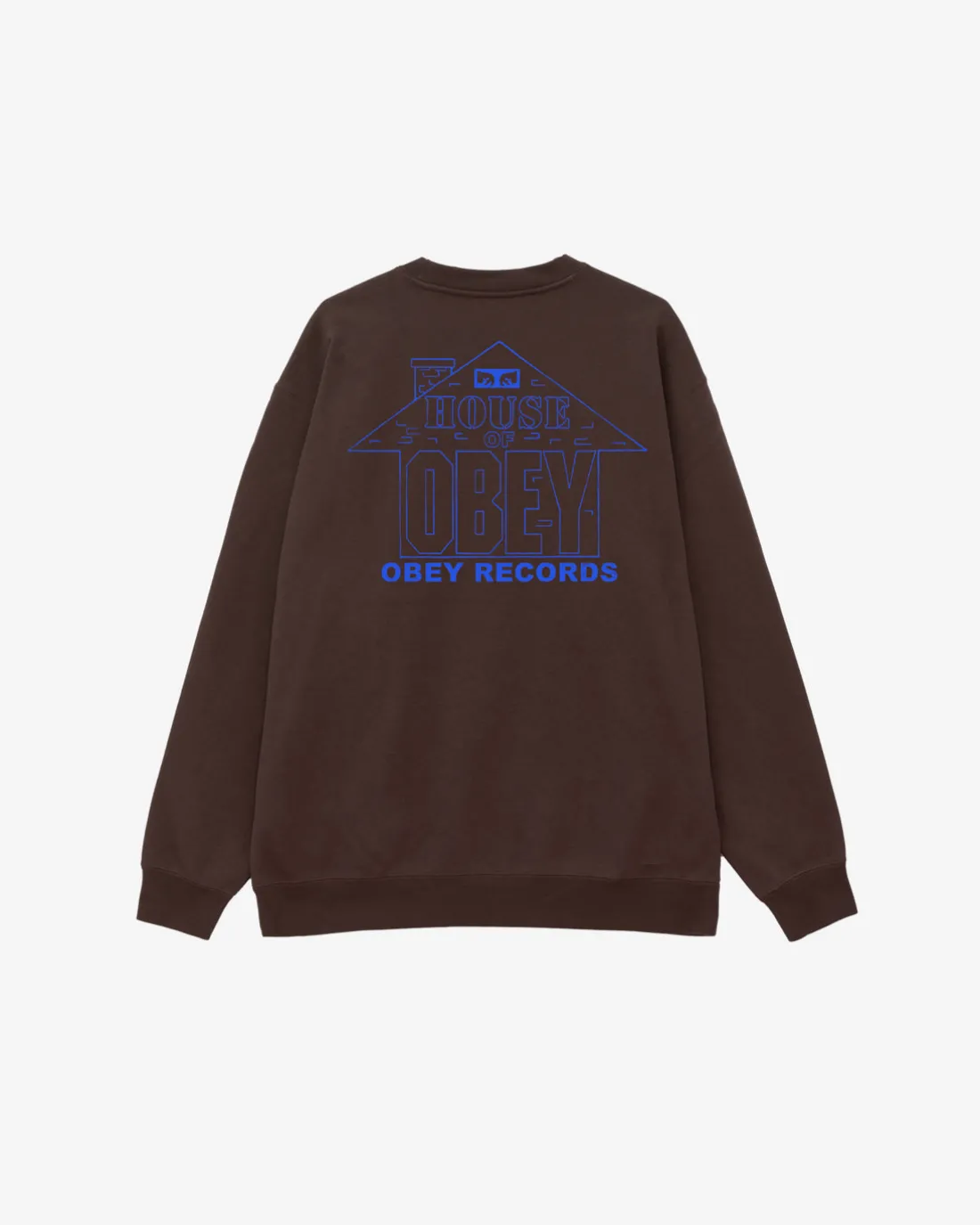 Best HOUSE OF OBEY RECORDS PREMIUM CREWNECK Crew