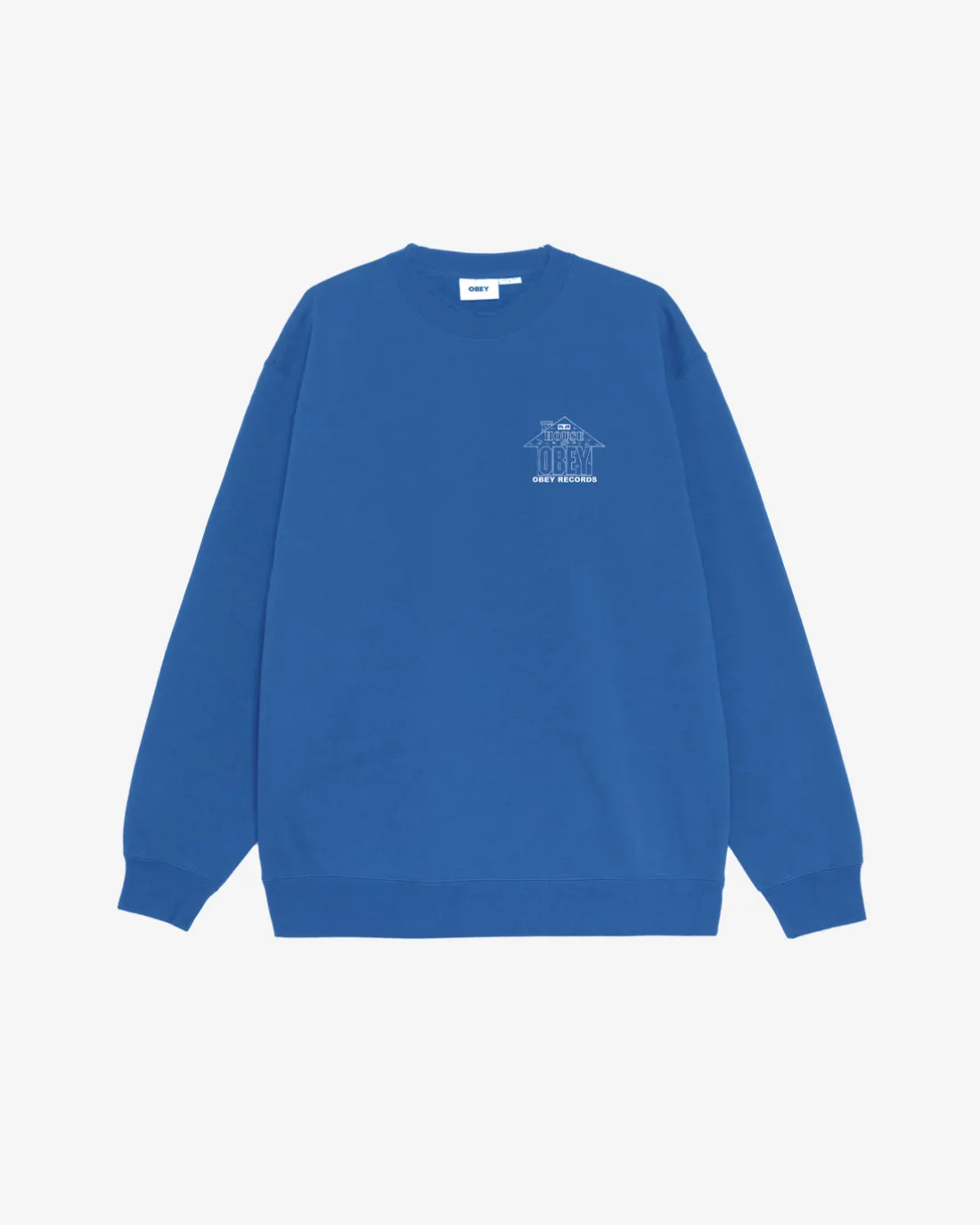 Best HOUSE OF OBEY RECORDS PREMIUM CREWNECK Crew