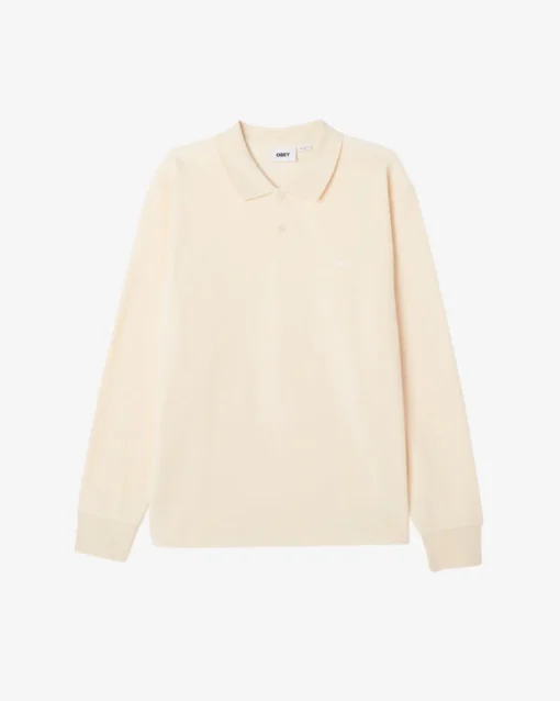 Hot LOOP VELOUR LS POLO Knits