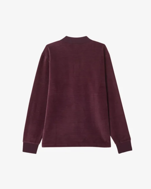 Hot LOOP VELOUR LS POLO Knits