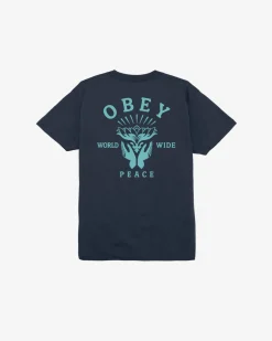 New LOTUS WITH HANDS CLASSIC T-SHIRT Classic
