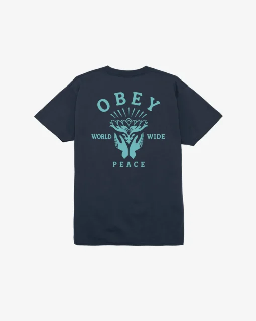 New LOTUS WITH HANDS CLASSIC T-SHIRT Classic