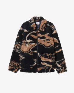 Discount MUSHROOM SHERPA JACKET Jackets