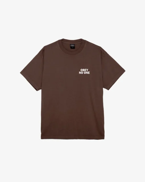 Sale OBEY NO ONE HEAVYWEIGHT T-SHIRT Heavyweight