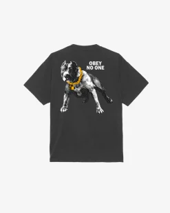 Sale OBEY NO ONE HEAVYWEIGHT T-SHIRT Heavyweight