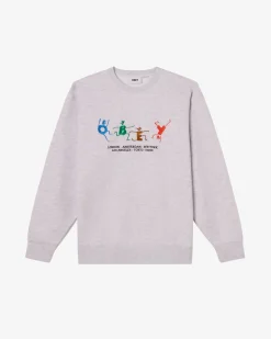Clearance OBEY PEOPLE CREWNECK Crew