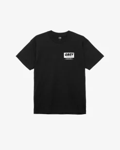 Clearance OBEY RECORDS BUY, SELL, TRADE CLASSIC T-SHIRT Classic