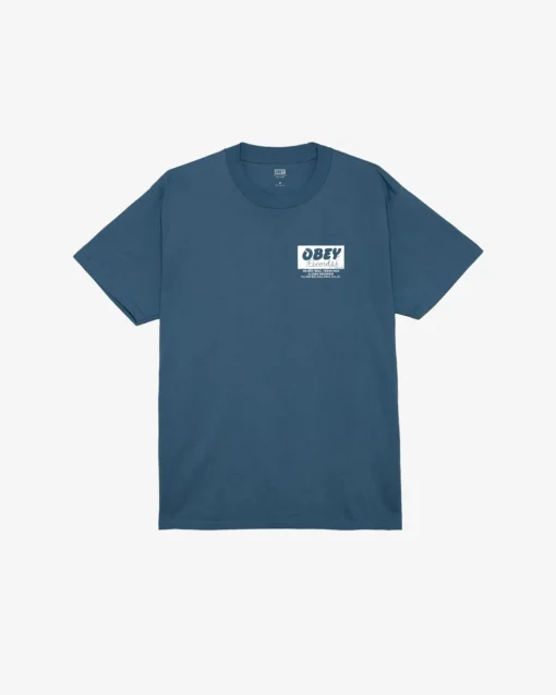 Clearance OBEY RECORDS BUY, SELL, TRADE CLASSIC T-SHIRT Classic