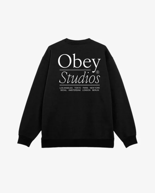 New OBEY STUDIOS PREMIUM CREWNECK Crew