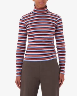 Best QUINCE STRIPE TURTLENECK Women Tops