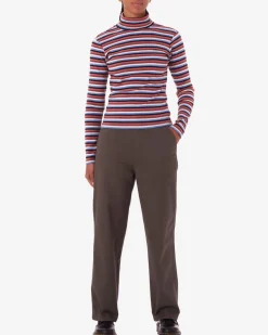 Best QUINCE STRIPE TURTLENECK Women Tops