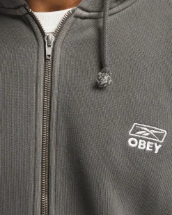 Online REEBOK x OBEY ZIP HOOD Pullover Hood