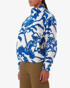 Outlet SCENIC MOCK NECK PULLOVER Women Jackets